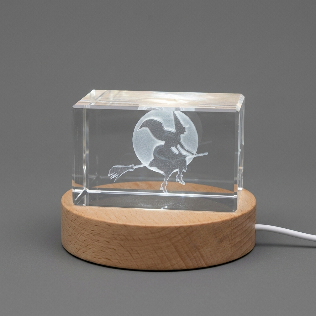 Recognition Crystal Teacher's Bag Sculpture - Exquisite Artistry Tribute in Custom Sizes