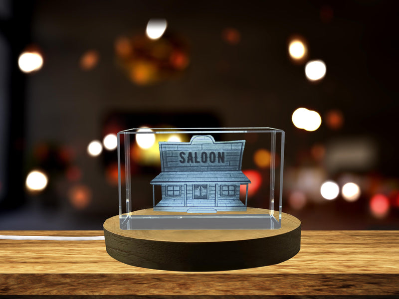 Discover Unique 3D Engraved Crystal Awards for Western Enthusiasts