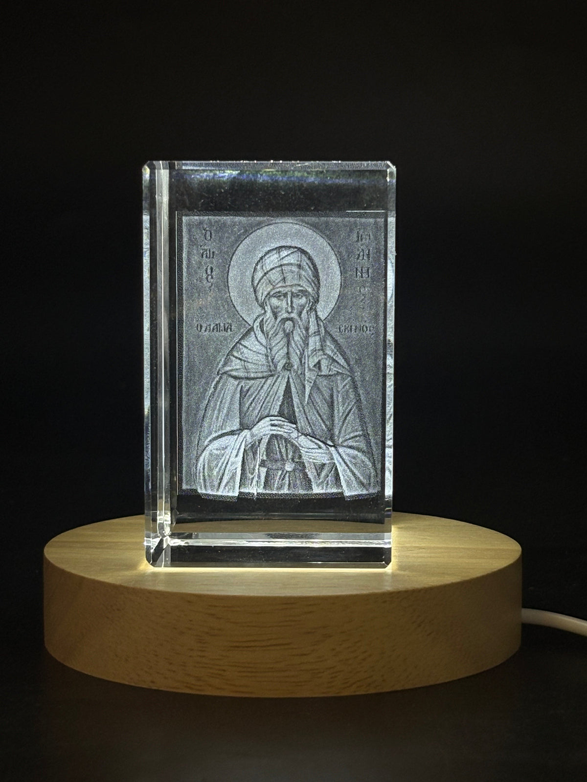 Glass Picture Lightup Trophies for Spectacular Anniversary Celebrations