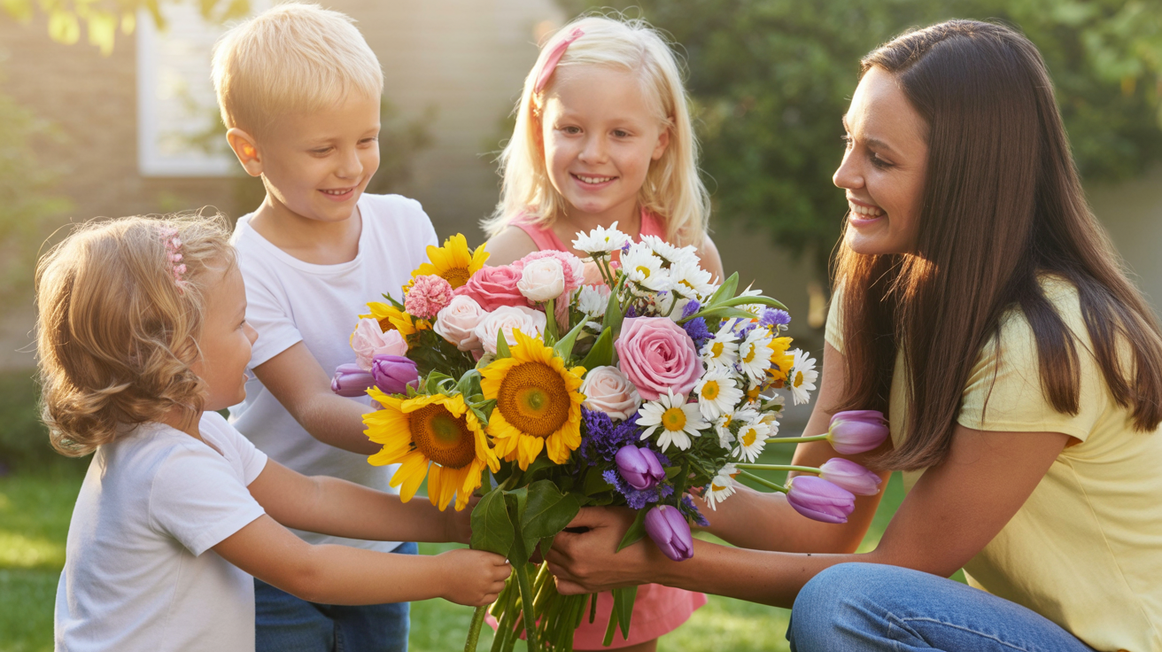 3D Engraved Crystal Flower Trophies for Mother’s Day