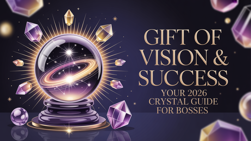 Gift of Vision & Success: Your 2026 Crystal Guide for Bosses
