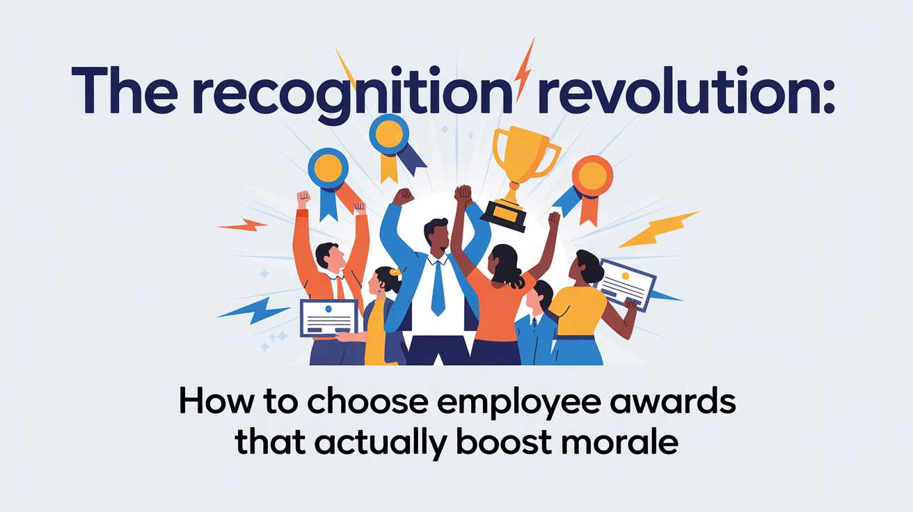 The Recognition Revolution: How to Choose Employee Awards That Actually Boost Morale