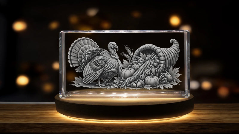 Thanksgiving: Say Thank You with an Engraved Crystal (The Gift That Truly Touches)