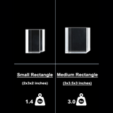 Personalized 3D Engraved Crystal Award Trophy - Custom Name Recognition Art with LED Base - Custom Award From A&B Crystal Collection