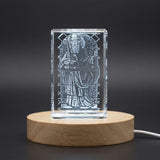 3D Engraved Crystal St. Trophimus of Arles
