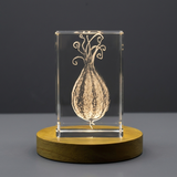 Dragon Egg 3D Engraved Crystal Gift