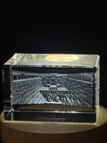 Chand Baoli 3D Engraved Crystal Gift - A Captivating View of India's Architecture