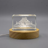 Sanchi 3D Engraved Crystal Gift — Made in Canada
