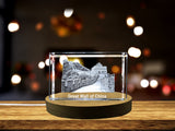 Timeless Wonder - Great Wall of China Immortalized in 3D Engraved Crystal A&B Crystal Collection