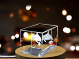 Exquisite Spinner Dolphin Sculpted in Shimmering Crystal Collectible Statue A&B Crystal Collection