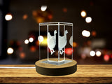 Transylvanian Naked Neck Chicken Recognition Award - Exquisite Engraved Crystal Figurine - Custom Award From A&B Crystal Collection