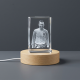 Gordon Banks 3D Engraved Crystal Gift