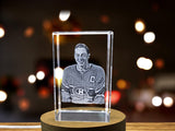 The Gentleman of Hockey in Crystalline Form - A Tribute to Jean Béliveau's Elegance and Excellence A&B Crystal Collection