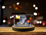 A Talent Taken Too Soon, Remembered in Crystal - An Homage to Luc Bourdon's Brief but Brilliant Career A&B Crystal Collection