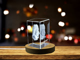 Elegant Thomas Hobbes 3D Engraved Crystal Portrait Gift for Political Philosophy Enthusiasts A&B Crystal Collection