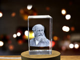 Exquisite Crystal Artwork Honoring Pioneering Physicist James Clerk Maxwell