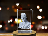 Exquisite Crystal to Photographic Pioneer George Eastman A&B Crystal Collection