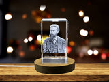 Exquisite Crystal Tribute to X-Ray Pioneer Wilhelm Röntgen