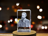 Exquisite Crystal Tribute to X-Ray Pioneer Wilhelm Röntgen A&B Crystal Collection