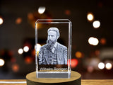 Exquisite Crystal Tribute to X-Ray Pioneer Wilhelm Röntgen