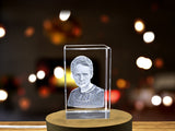 This Exquisite Crystal groundbreaking Scientist Marie Curie A&B Crystal Collection