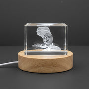 Ettore Boiardi 3D Engraved Crystal — Made in Canada