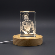 Joyce Chen - Leading Empress of Chinese Cuisine 3D Engraved Crystal Gift