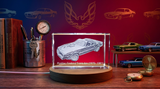Pontiac Firebird Trans-Am 3D Engraved Crystal Trophy Award Recognition - A&B Crystal Collection - Custom Award From A&B Crystal Collection