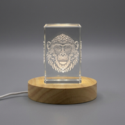 Monart 3D Engraved Crystal Gift - Elegant Keepsake