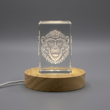 Monart 3D Engraved Crystal Gift - Elegant Keepsake