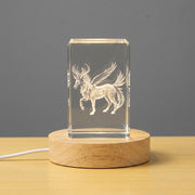 NFT Phoenixclaw 3D Engraved Crystal Gift — Made in Canada