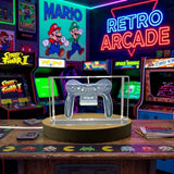 Game controller 1995 — 3D laser-engraved crystal keepsake, Made in Canada
