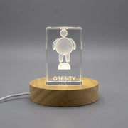 Gift 3D Engraved Crystal — Made in Canada
