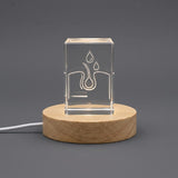 Scalp Treatment 3D Engraved Crystal Gift — Made in Canada