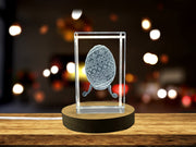 Navigation de l'histoire | Marine Compass 3D Crystal gravé