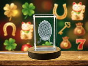 Pysanky Crystal Decor Gifts Recognition | Exquisite Ukrainian Easter Egg Design with LED Base