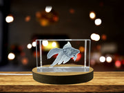 Navigation de l'histoire | Marine Compass 3D Crystal gravé