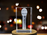 A Faceted Crystal Dynamic Microphone - A Hyper-Realistic Audio Tribute A&B Crystal Collection