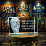 La règle d'or | Inspiration en cristal gravé 3D
