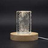 3D Engraved Crystal St. Trophimus of Arles