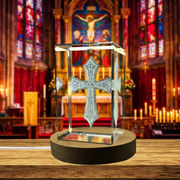 Christian Cross| 3D Engraved Crystal