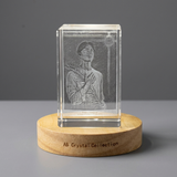 St. Pedro Calungsod 3D Engraved Crystal Gift