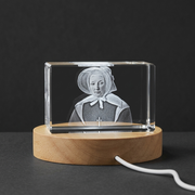 St. Emily de Vialar 3D Engraved Crystal Gift