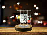 Recognition Fofo 3D Crystal Trophy Award - Adinkra Symbol of Protection Against Jealousy - Custom Award From A&B Crystal Collection