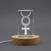 Mercury 3D Engraved Crystal Gift — Made in Canada