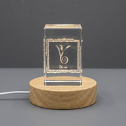 Dumo 3D Engraved Crystal Gift — Made in Canada