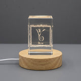 Dumo 3D Engraved Crystal Gift — Made in Canada