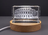 El Jam Amphitheater 3D Engraved Crystal Trophy Award — Made in Canada
