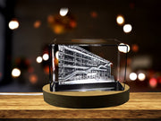 Le Centre Pompidou 3D Engraved Crystal