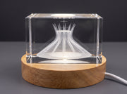 Metropolitan Cathedral of Brasília 3D Engraved Crystal 